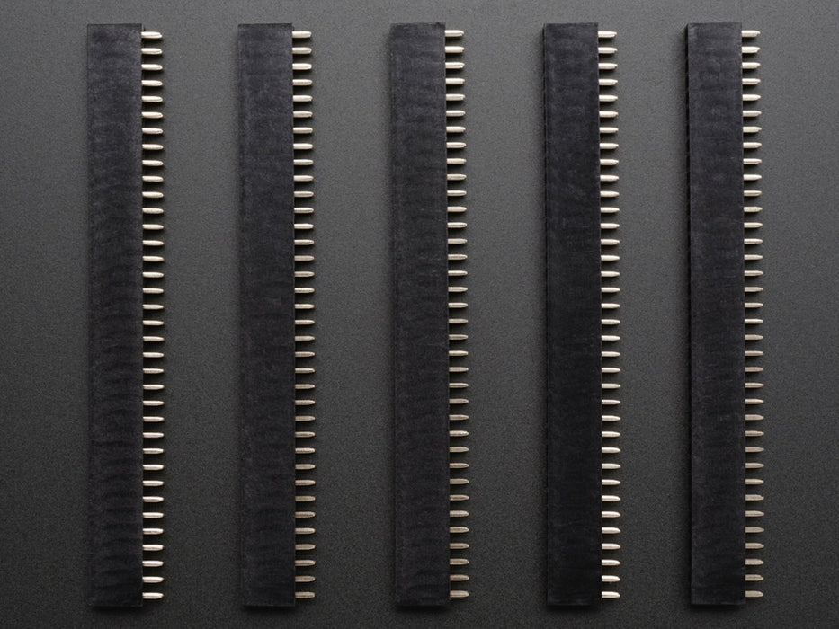 0.1" 2x36-pin Strip Straight Socket (Female) Header (5 pack)