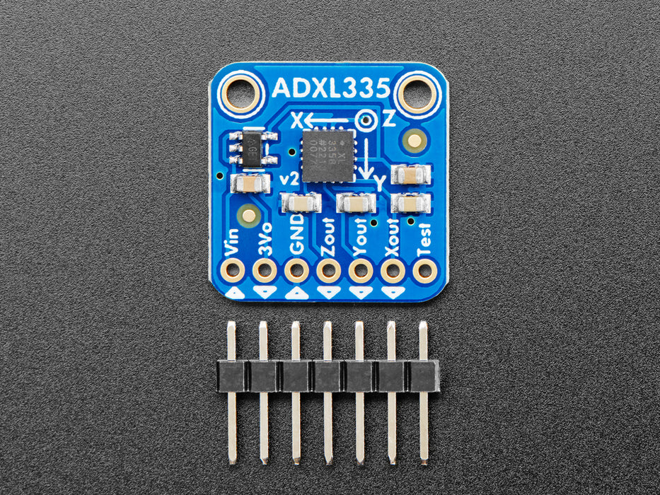 ADXL335 - 5V ready triple-axis accelerometer (+-3g analog out ...