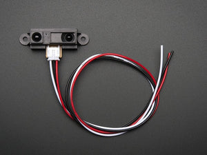 IR distance sensor includes cable (10cm-80cm) - Chicago Electronic Distributors
