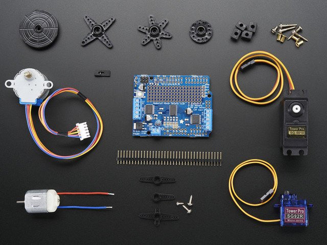 Motor party add-on pack for Arduino - Chicago Electronic Distributors
