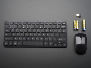 Wireless Keyboard and Mouse Combo w/ Batteries - One USB Port! - Chicago Electronic Distributors
 - 3