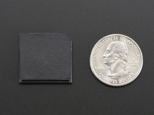 Black Shortening microSD adapter for Raspberry Pi & Macbooks