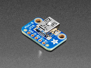 Adafruit USB Mini-B Breakout Board