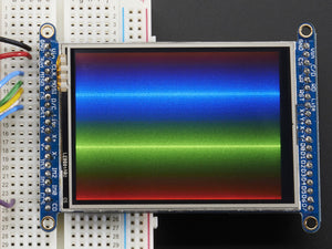 2.8" TFT LCD with Touchscreen Breakout Board w/MicroSD Socket - Chicago Electronic Distributors
 - 5