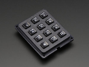 3x4 Phone-style Matrix Keypad - Chicago Electronic Distributors
 - 1