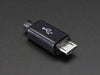USB DIY Slim Connector Shell - MicroB Plug - Chicago Electronic Distributors
