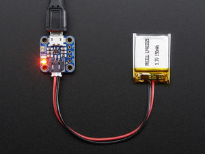 Adafruit Micro Lipo w/MicroUSB Jack - USB LiIon/LiPoly charger - Chicago Electronic Distributors

