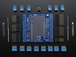 Proto-Screwshield (Wingshield) R3 Kit for Arduino - Chicago Electronic Distributors
 - 2