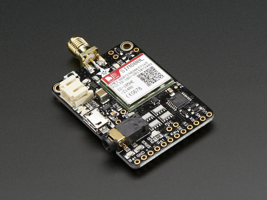 Adafruit FONA - Mini Cellular GSM Breakout - SMA Version - Chicago Electronic Distributors
 - 2