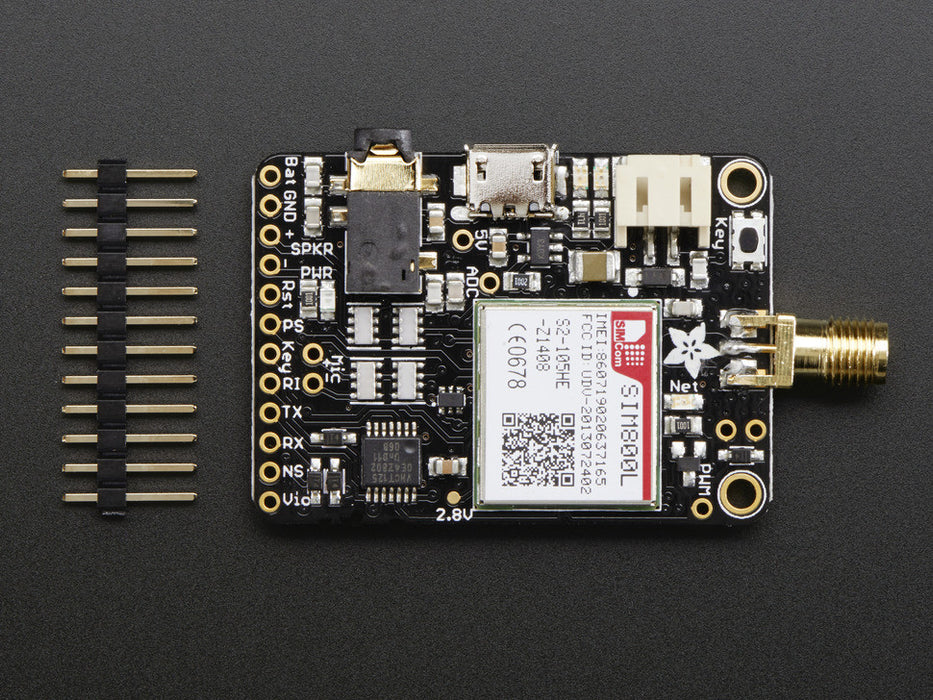 Adafruit FONA - Mini Cellular GSM Breakout - SMA Version - Chicago Electronic Distributors
 - 3