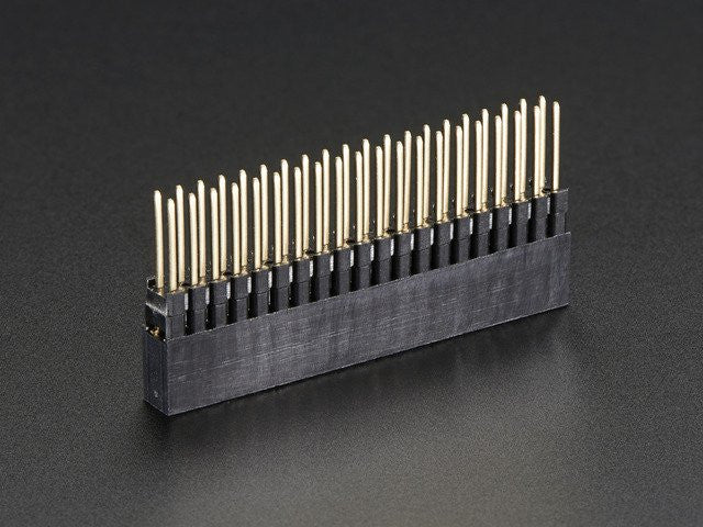 Stacking Header for Pi A+/B+/Pi 2/Pi 3 - 2x20 Extra Tall Header ...