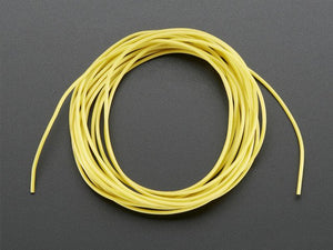 Silicone Cover Stranded-Core Wire - 2m 30AWG Yellow - Chicago Electronic Distributors
