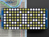 16x8 1.2" LED Matrix + Backpack - Ultra Bright Round White LEDs - Chicago Electronic Distributors

