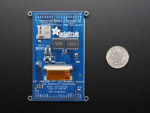 3.5" TFT 320x480 + Touchscreen Breakout Board w/MicroSD Socket - HXD8357D - Chicago Electronic Distributors
 - 2