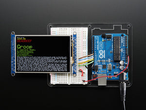 3.5" TFT 320x480 + Touchscreen Breakout Board w/MicroSD Socket - HXD8357D - Chicago Electronic Distributors
 - 3
