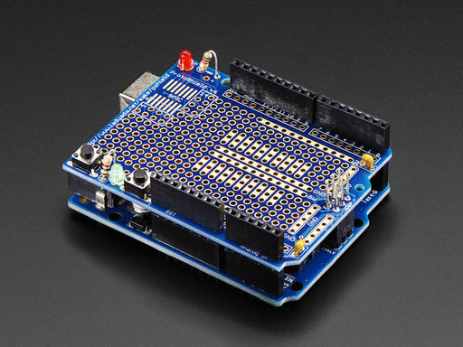 Adafruit Proto Shield for Arduino Kit - Stackable Version R3 - Chicago Electronic Distributors
 - 2