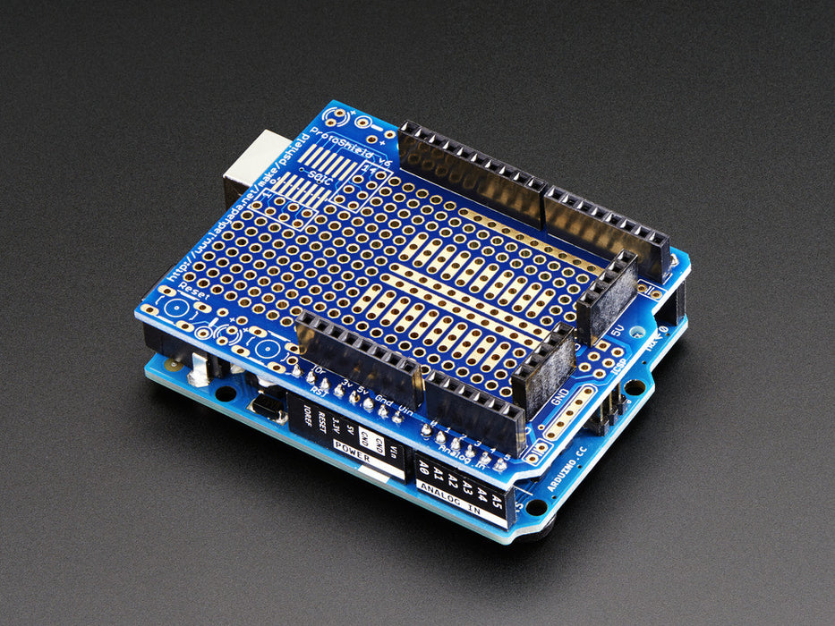 Adafruit Proto Shield for Arduino Kit - Stackable Version R3 - Chicago Electronic Distributors
 - 10
