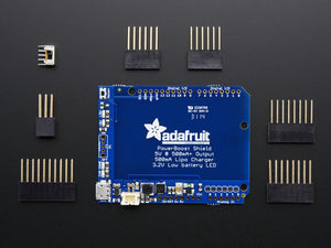 Adafruit PowerBoost 500 Shield - Rechargeable 5V Power Shield - Chicago Electronic Distributors
 - 2