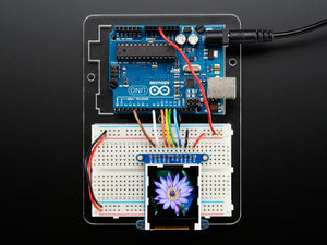 Adafruit 1.44" Color TFT LCD Display with MicroSD Card breakout