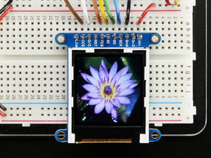 Adafruit 1.44" Color TFT LCD Display with MicroSD Card breakout - Chicago Electronic Distributors
