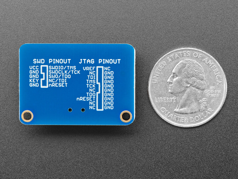 JTAG (2x10 2.54mm) to SWD (2x5 1.27mm) Cable Adapter Board