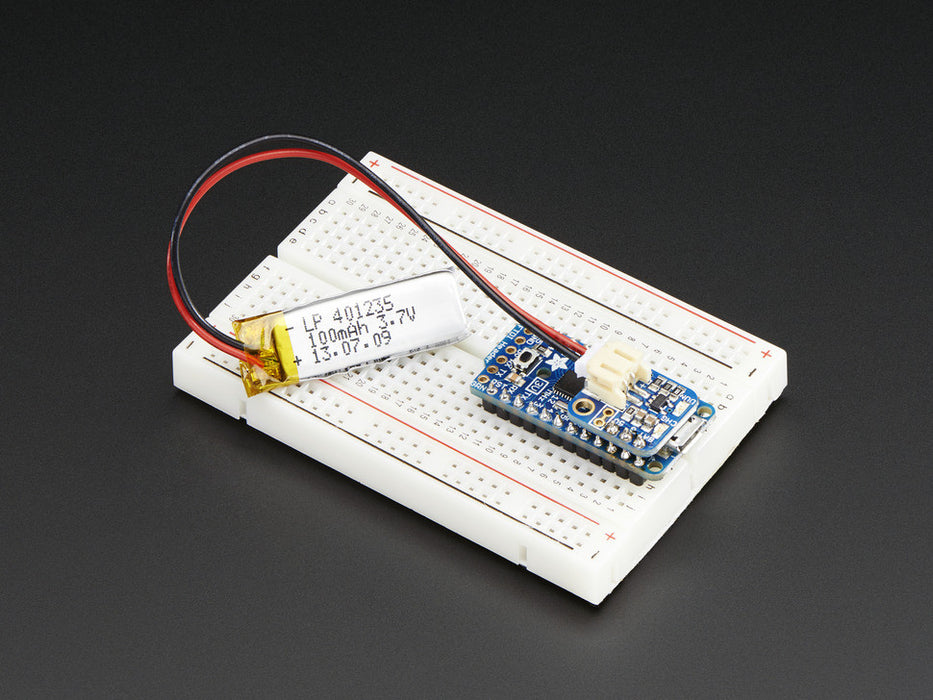 Adafruit Pro Trinket LiIon/LiPoly Backpack Add-On - Chicago Electronic Distributors
 - 1