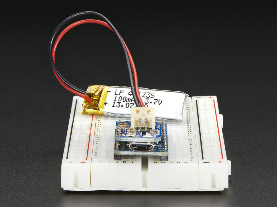 Adafruit Pro Trinket LiIon/LiPoly Backpack Add-On - Chicago Electronic Distributors
 - 5