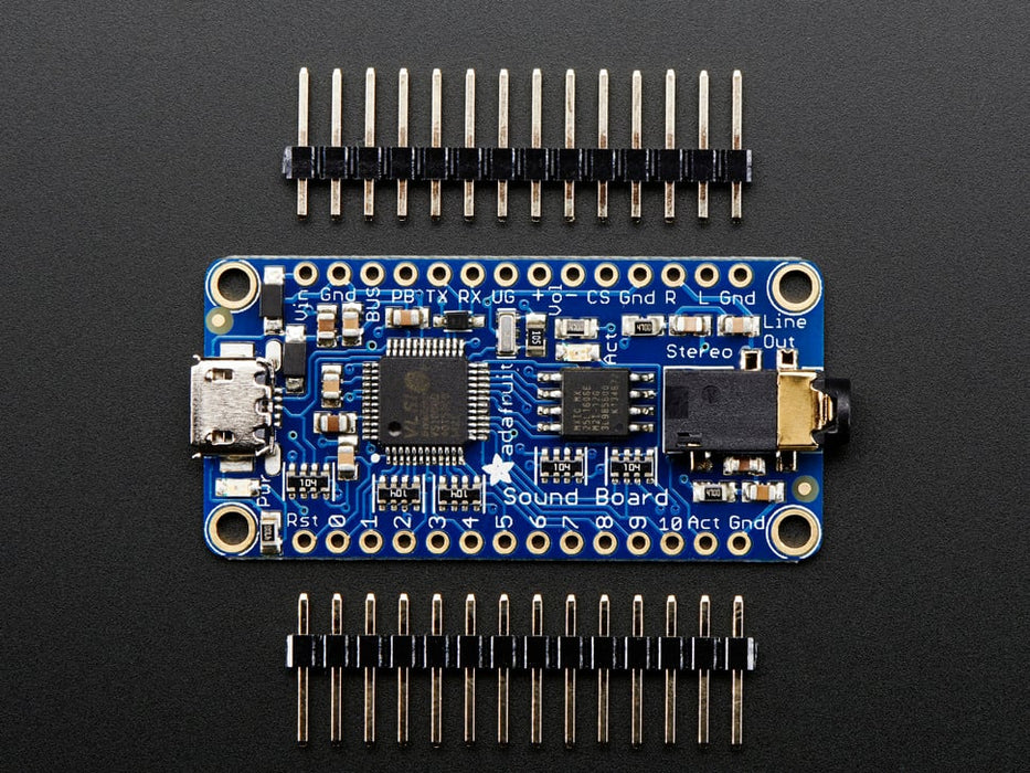 Adafruit Audio FX Sound Board - WAV/OGG Trigger with 2MB Flash