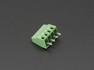 2.54mm/0.1" Pitch Terminal Block - 4-pin - Chicago Electronic Distributors
