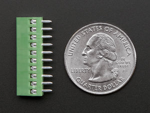 2.54mm/0.1" Pitch Terminal Block - 10-pin