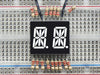 Dual Alphanumeric Display - White 0.54" Digit Height - Pack of 2 - Chicago Electronic Distributors
