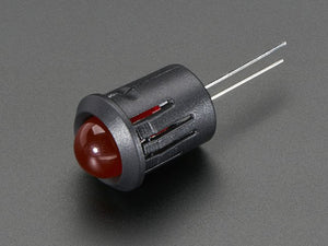 10mm Plastic Bevel LED Holder - Pack of 5 - Chicago Electronic Distributors
