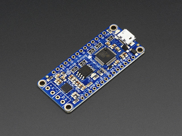 Adafruit Audio FX Sound Board + 2x2W Amp - WAV/OGG Trigger -16MB - Chicago Electronic Distributors
 - 1