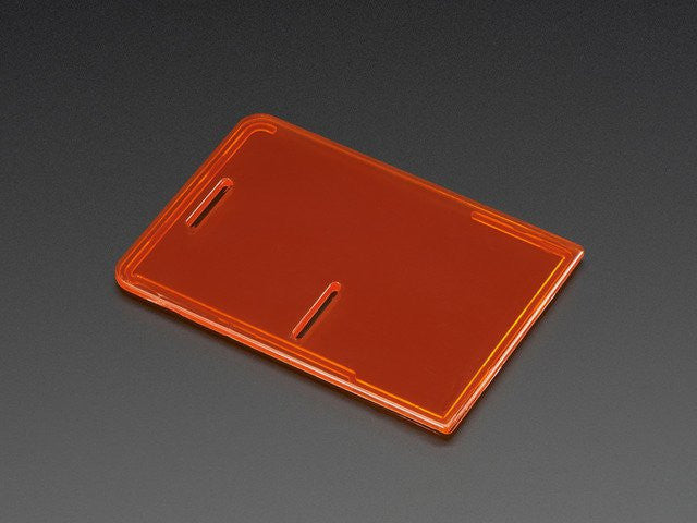 Raspberry Pi Model B+ / Pi 2 / Pi 3 Case Lid - Orange - Chicago Electronic Distributors
