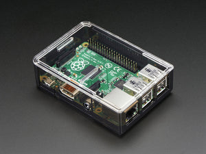Adafruit Raspberry Pi B+ Case - Smoke Base w/ Clear Top - Chicago Electronic Distributors
 - 7