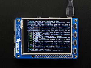 PiTFT Plus Assembled 320x240 2.8" TFT + Resistive Touchscreen - Pi 2 and Model A+ / B+ - Chicago Electronic Distributors
 - 6