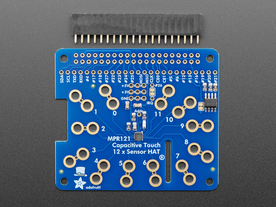 Adafruit Capacitive Touch HAT for Raspberry Pi - Mini Kit