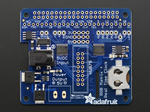 Adafruit RGB Matrix HAT + RTC for Raspberry Pi - Mini Kit - Chicago Electronic Distributors
 - 5