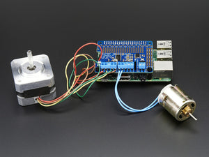 Adafruit DC & Stepper Motor HAT for Raspberry Pi - Mini Kit - Chicago Electronic Distributors
 - 1