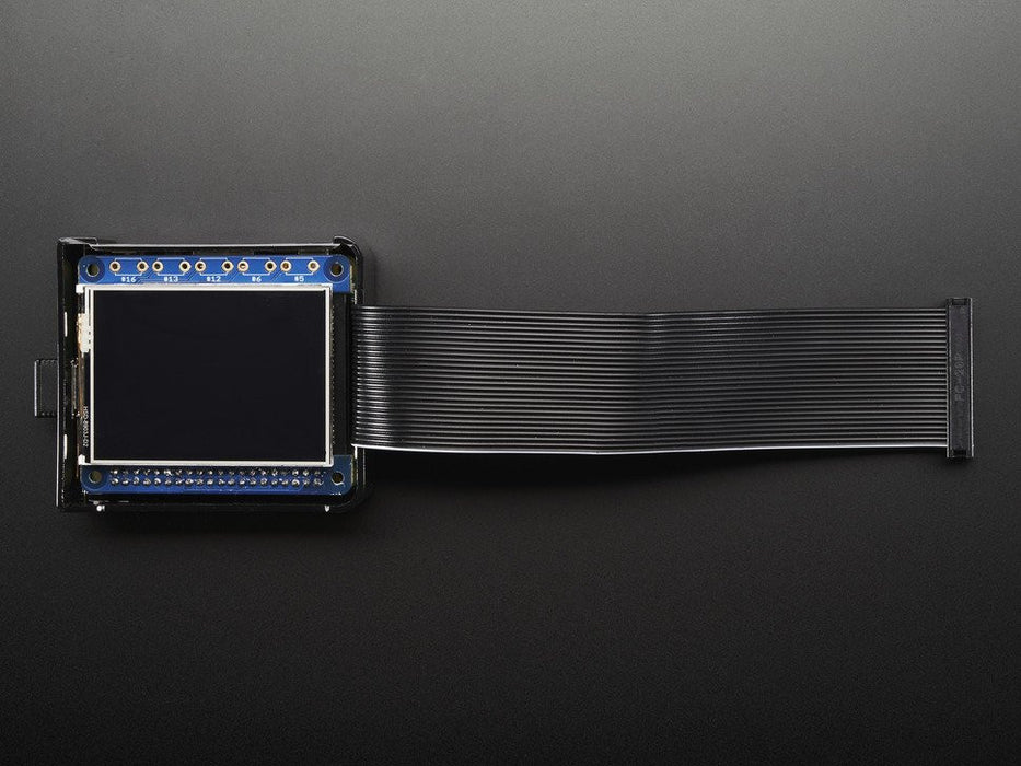 Adafruit PiTFT 2.4" HAT Mini Kit - 320x240 TFT Touchscreen - Chicago Electronic Distributors
 - 2