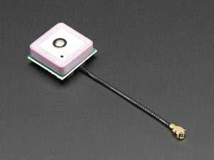 Passive GPS Antenna uFL - 15mm x 15mm  1 dBi gain - Chicago Electronic Distributors

