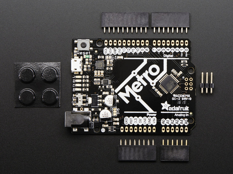 Adafruit METRO 328 without Headers - ATmega328 - Chicago Electronic Distributors
 - 3