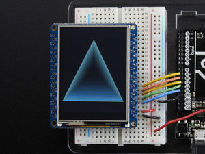 Adafruit 2.4" TFT LCD with Touchscreen Breakout w/MicroSD Socket - ILI9341 - Chicago Electronic Distributors
 - 6