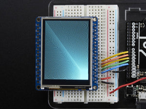 Adafruit 2.4" TFT LCD with Touchscreen Breakout w/MicroSD Socket - ILI9341 - Chicago Electronic Distributors
 - 7