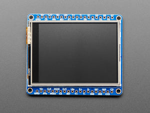 Adafruit 2.4" TFT LCD with Touchscreen Breakout w/MicroSD Socket - ILI9341