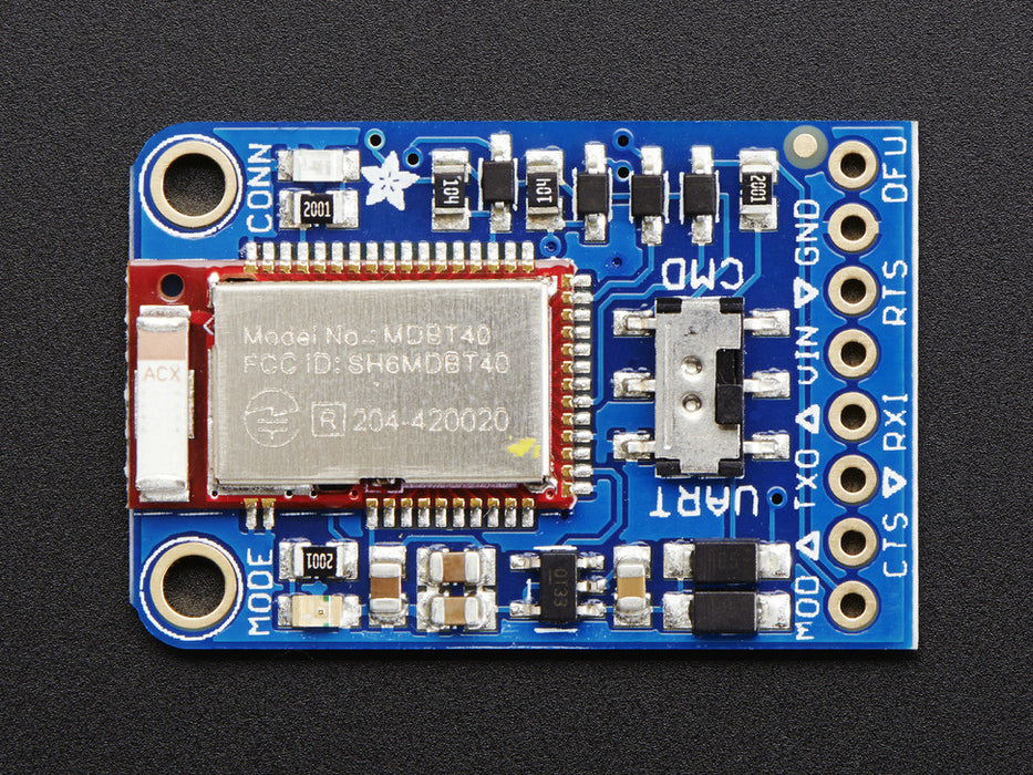 Adafruit Bluefruit LE UART Friend - Bluetooth Low Energy (BLE) - Chicago Electronic Distributors
 - 5