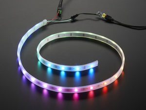 Adafruit NeoPixel LED Strip Starter Pack - 30 LED meter - White - Chicago Electronic Distributors
