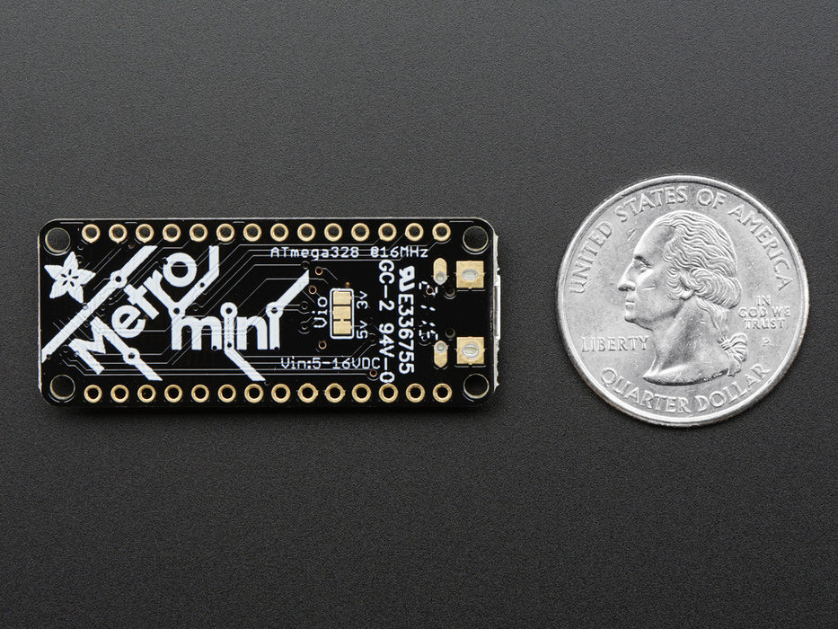 Adafruit Metro Mini 328 - 5V 16MHz - Chicago Electronic Distributors
 - 2