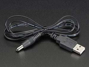 USB to 2.1mm Male Barrel Jack Cable - Chicago Electronic Distributors
