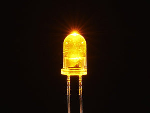 Super Bright Yellow 5mm LED (25 pack) - Chicago Electronic Distributors

